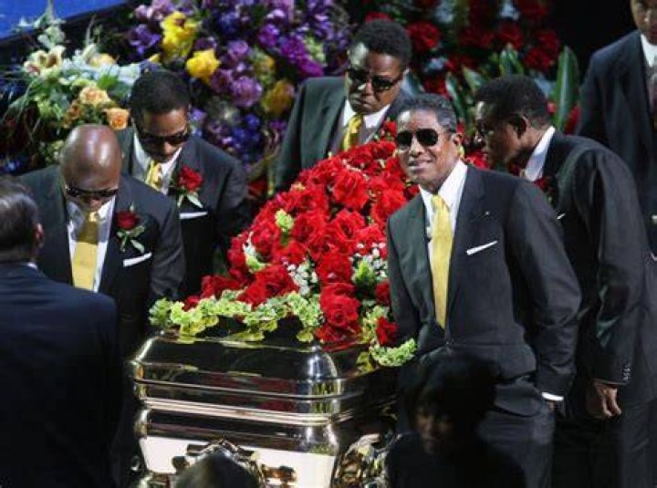Michael Jackson public funeral